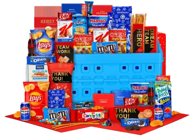 Kerstpakket Inpakken