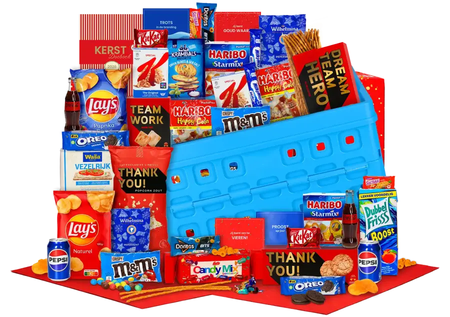Kerstpakket Inpakken