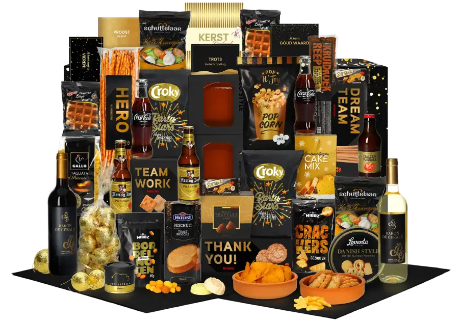 Kerstpakket Om de tafel
