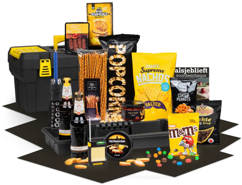 Kerstpakket Aan de bak