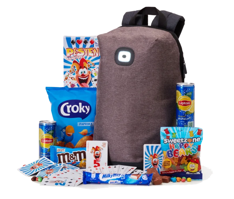 Kerstpakket Genieten geblazen
