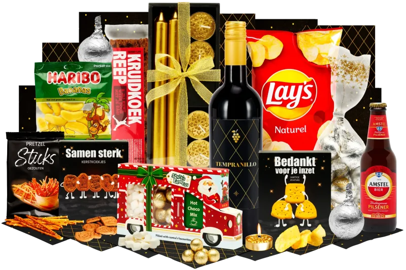 Kerstpakket Bak vol lekkers