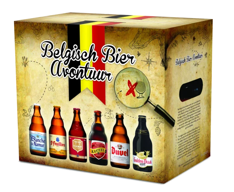 Kerstpakket Belgisch Bieravontuur