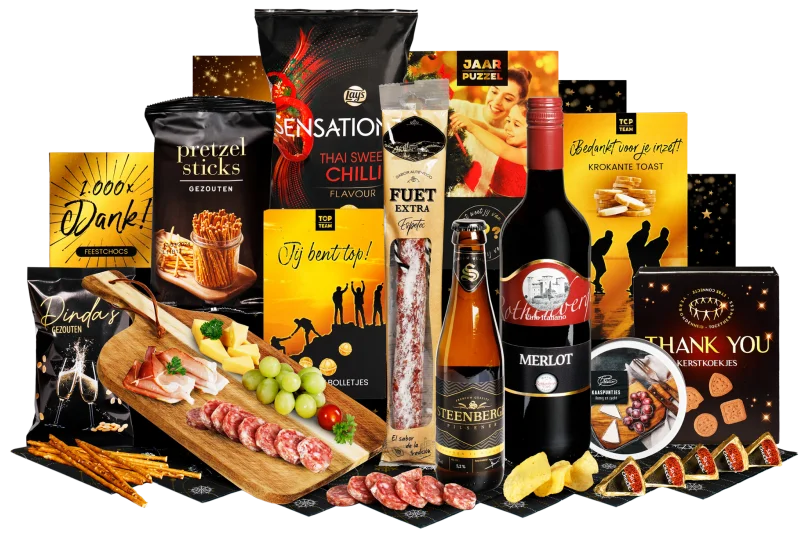 Kerstpakket Bites & Borrel
