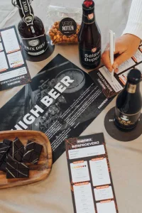 Kerstpakket Blind Bier proeven