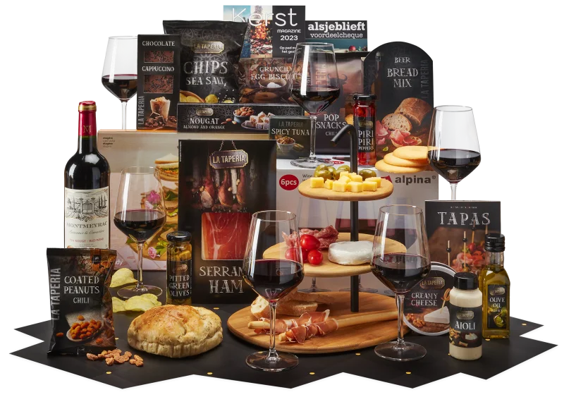 Kerstpakket Borrel op niveau