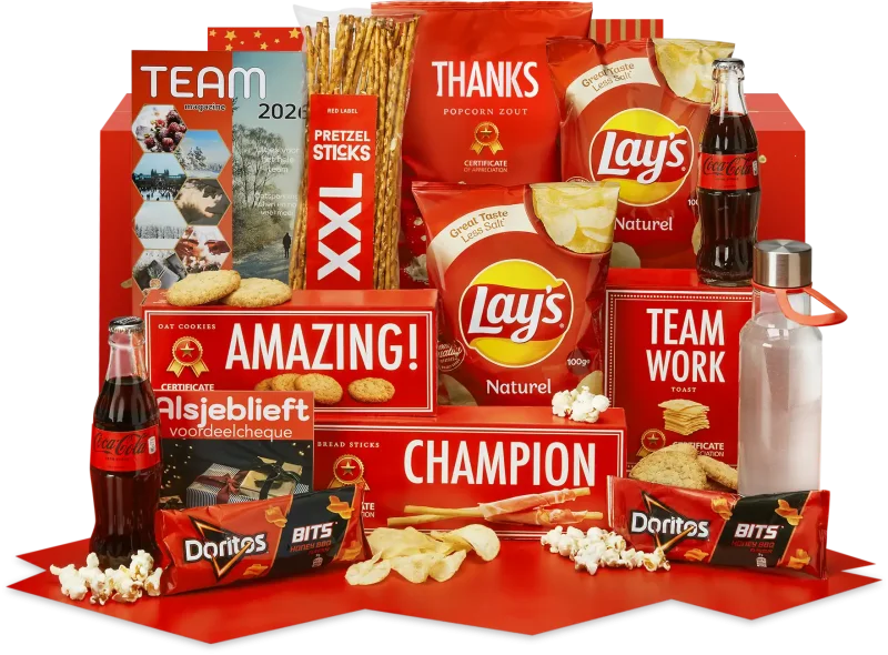 Champion kerstpakket met a-merken en verrassingen
