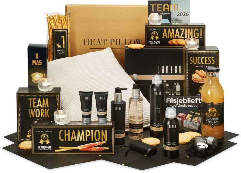 Comfort kerstpakket met Janzen Giftset en meer