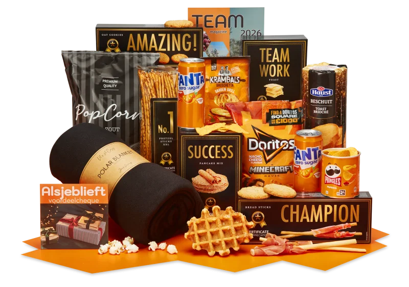 Kerstpakket Cozy orange