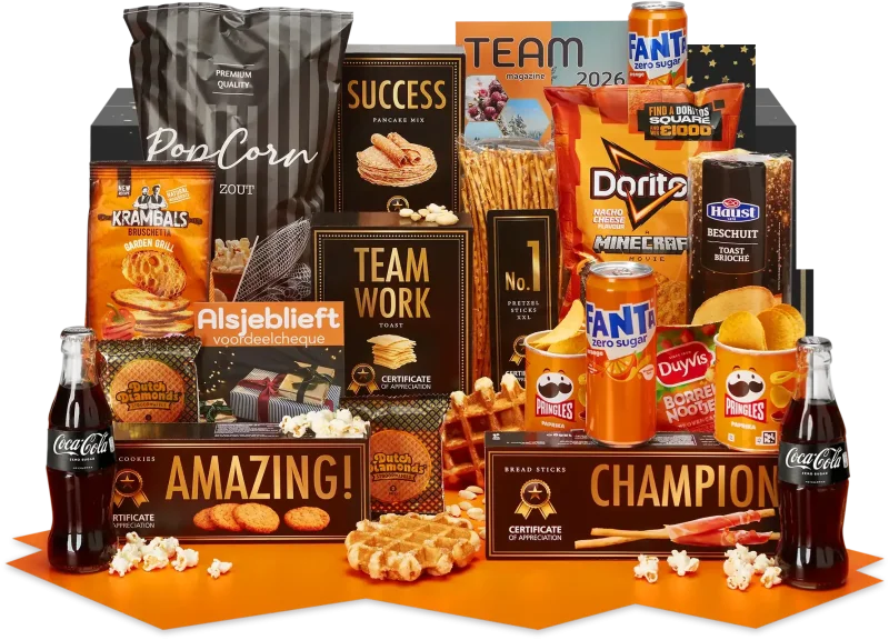 December Droom kerstpakket met diverse lekkernijen