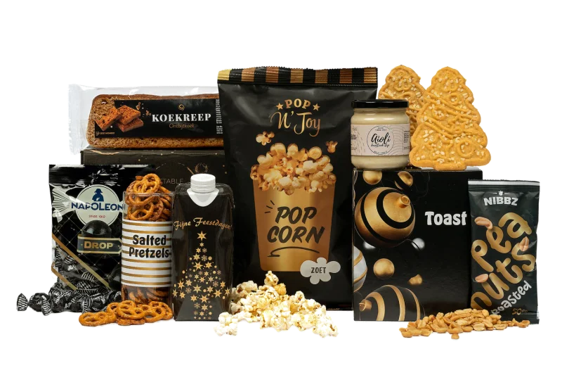 Kerstpakket Fijne feestdagen