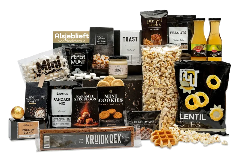 For every moment kerstpakket met diverse lekkernijen