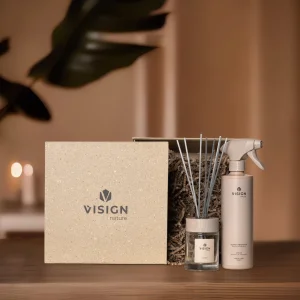 Kerstpakket Fragrance Sticks + Scented Candle Gift Box NATURE'S BEST