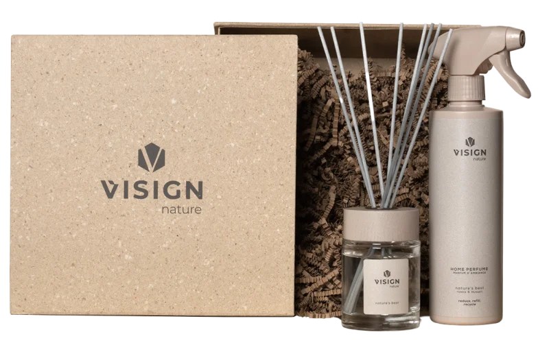 Kerstpakket Fragrance Sticks + Scented Candle Gift Box THERE'S NO PLANET B