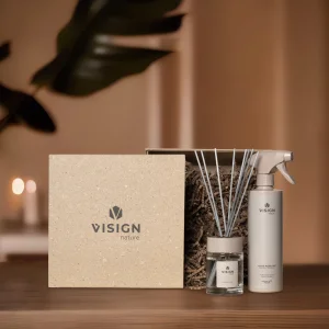 Kerstpakket Fragrance Sticks + Scented Candle Gift Box THERE'S NO PLANET B