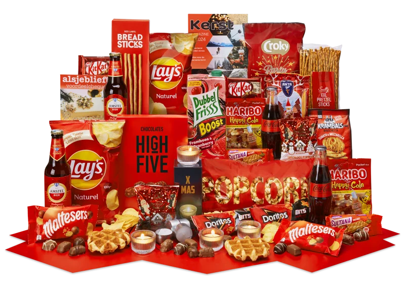 Kerstpakket Full Red