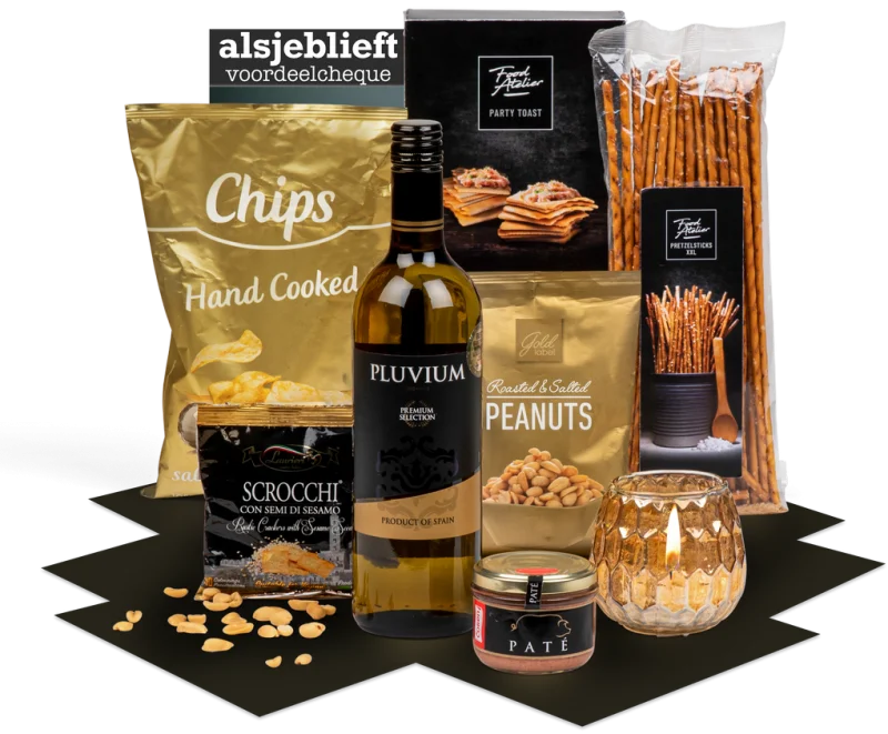 Kerstpakket Ga voor goud