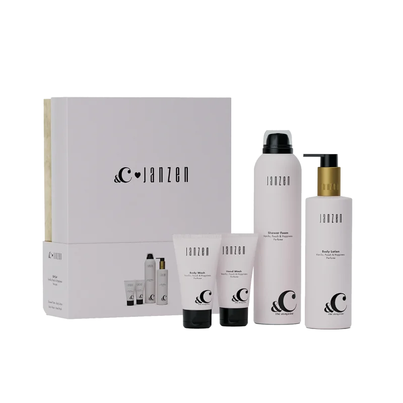 Kerstpakket &C Janzen Giftset Vanilla Peach