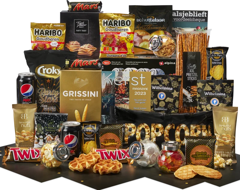 Kerstpakket Gold rush