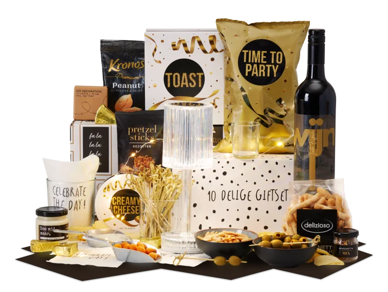 Kerstpakket Golden giftset