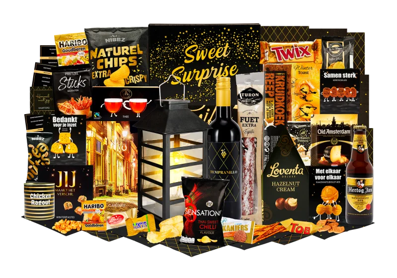 Kerstpakket Goud Licht
