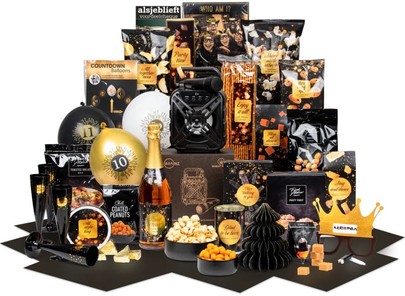 Kerstpakket Goud & Nieuw