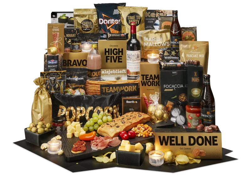 Kerstpakket Goud Randje