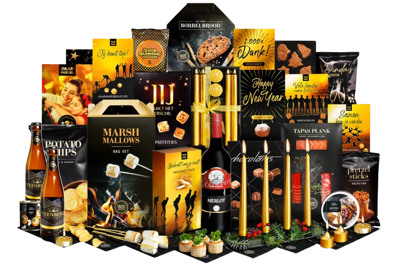 Kerstpakket Goud zwarte kanjer