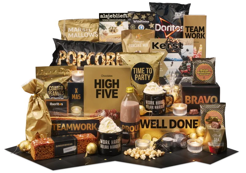 Kerstpakket Gouden kerst