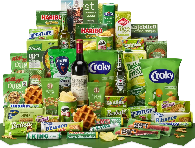 Kerstpakket Groen als gras