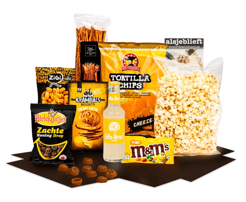 Kerstpakket Hello yellow
