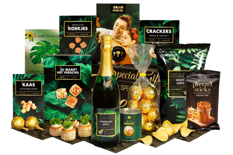 Kerstpakket Hergebruik in sfeer
