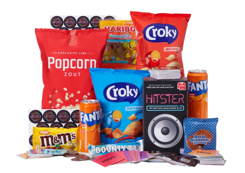 Hitster muziek- en partyspel kerstpakket