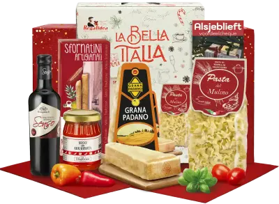 Kerstpakket Italian night 