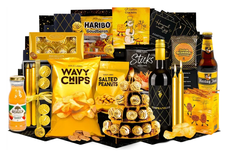 Kerstpakket Je bent goud!
