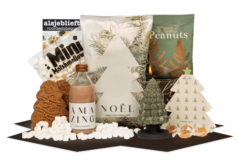 Kerstpakket Kerstboom kaars