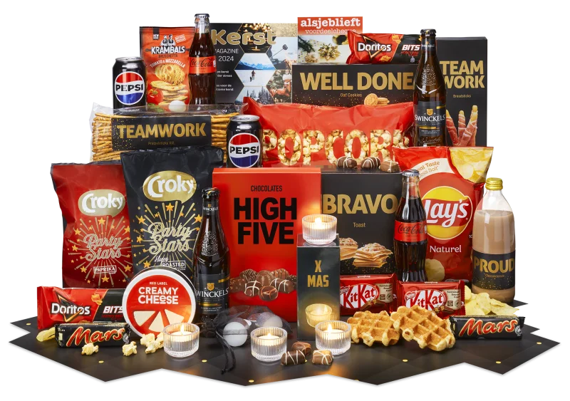 Kerstpakket Knus bij elkaar