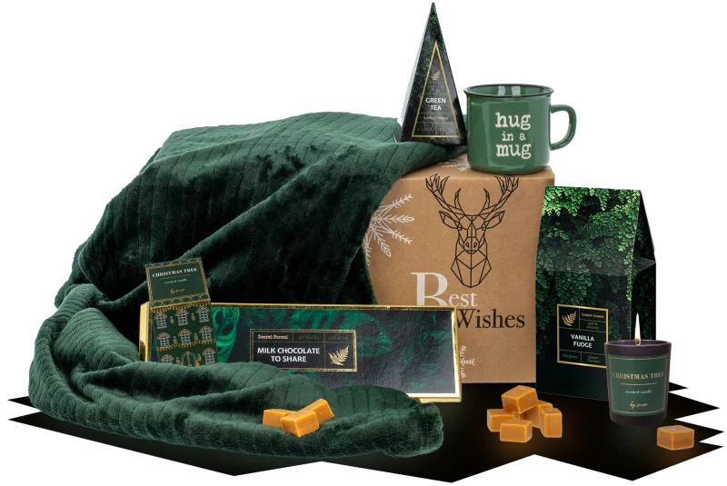 Kerstpakket Knus in het groen