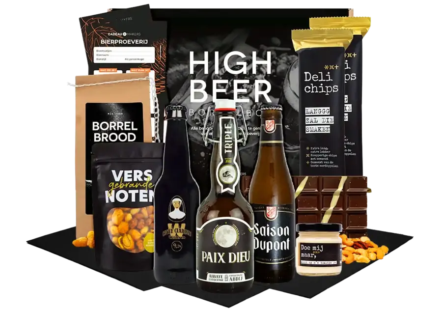 Kerstpakket Bier & Borrel 
