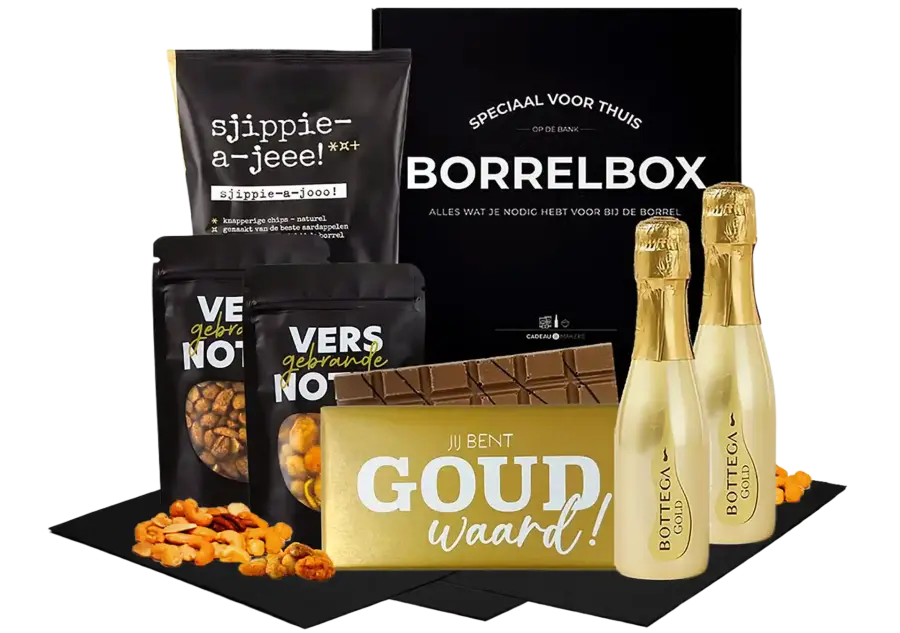 Kerstpakket Golden cheers 