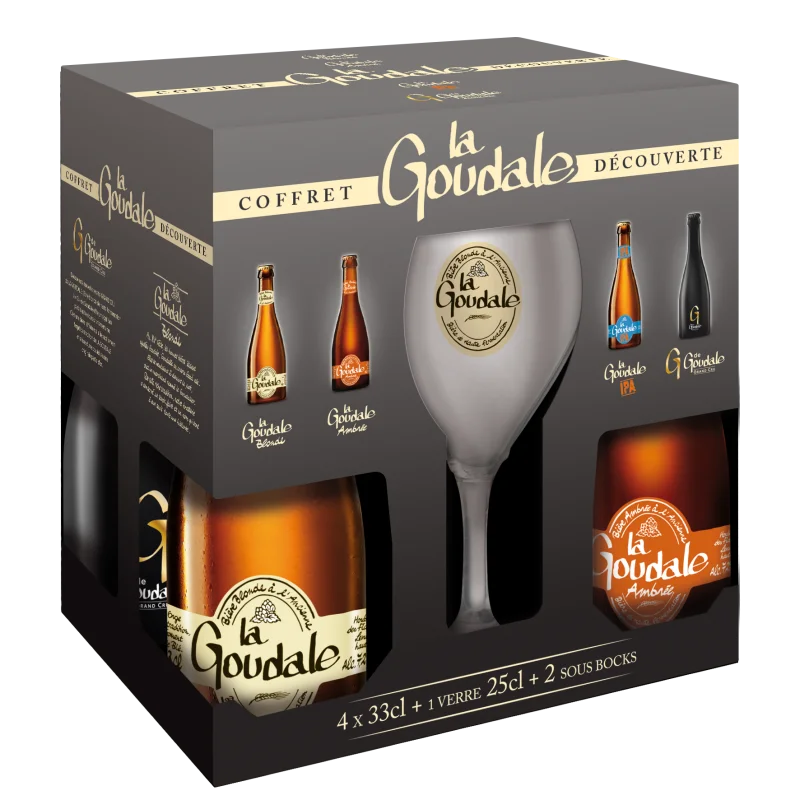 Kerstpakket La Goudale geschenkverpakking