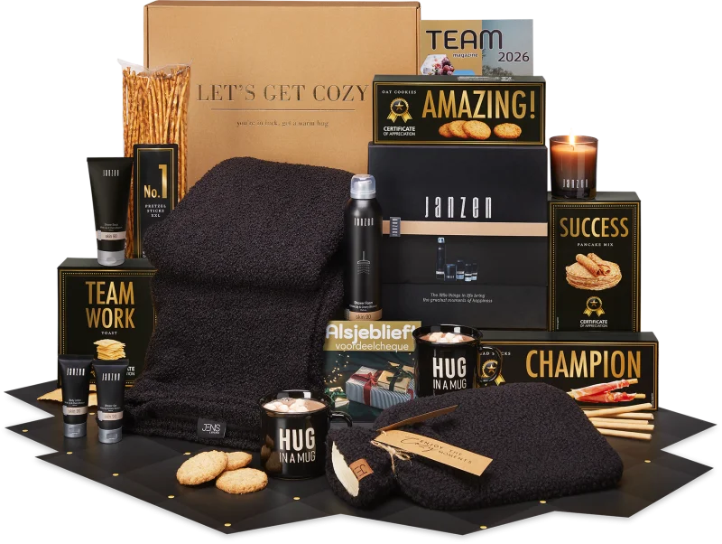Let's get cozy kerstpakket met Janzen en extra's