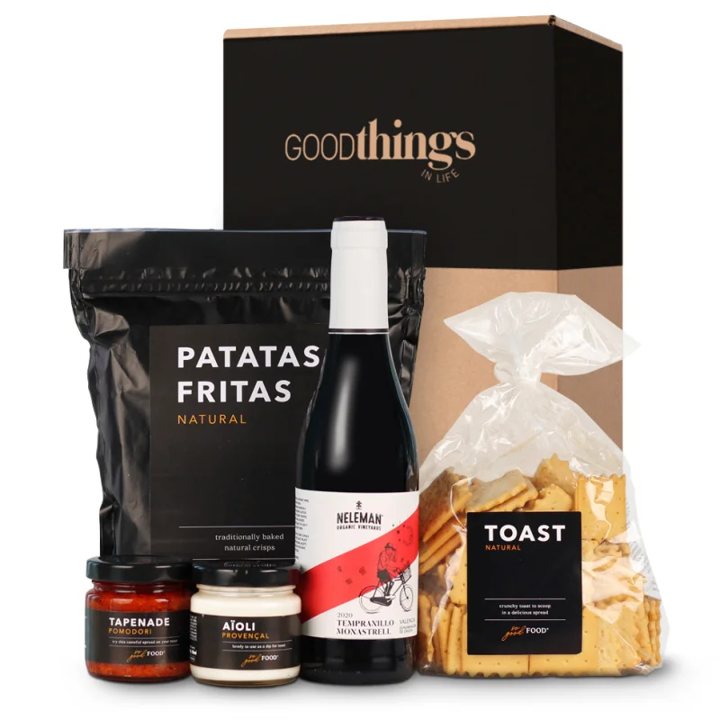 Kerstpakket Spaanse snacks