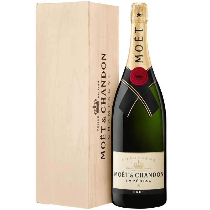 Kerstpakket Moët & Chandon Champagne - Brut Imperial in Giftbox 0,75