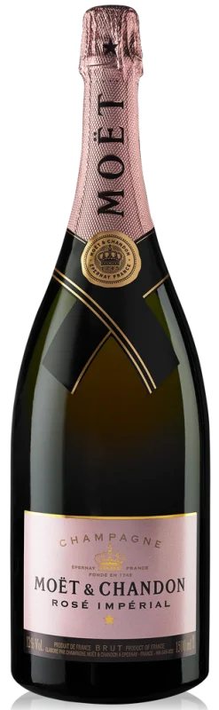 Kerstpakket Moet&Chandon Rosé Imperial Jeroboam 1,5 liter