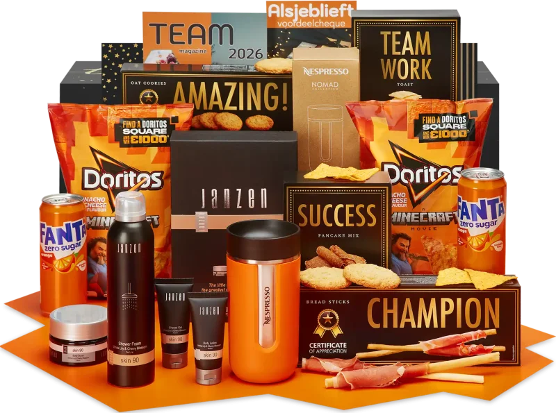 Nespresso Check kerstpakket met diverse kwaliteitsproducten