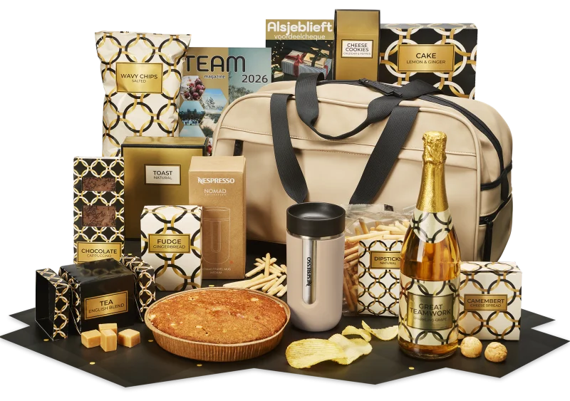 Nespresso Vintage kerstpakket met diverse kwaliteitsproducten
