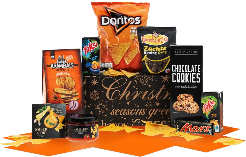 Kerstpakket Orange & Black