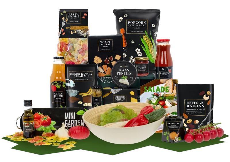 Kerstpakket Pakket salade