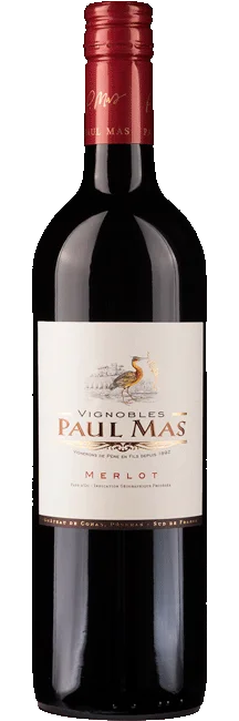 Kerstpakket Paul Mas Merlot 75 cl